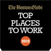 THe Boston Globe: Top Places to Work